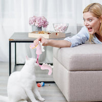 HKM-722835 Interactive Cat Chew Toys Set - Catnip Plush, Bunny, Fish & Mouse Designs for Dental Health and Playtime