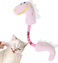 HKM-722835 Interactive Cat Chew Toys Set - Catnip Plush, Bunny, Fish & Mouse Designs for Dental Health and Playtime