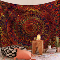 HKM-722835 Rectangle Plush Wall Tapestry - European Classical Design for Living Room, Bedroom, and Study