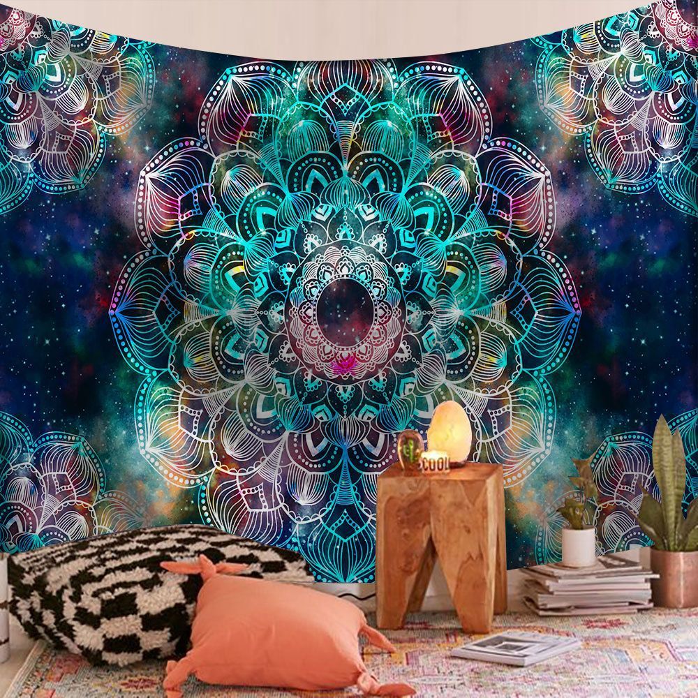 HKM-722835 Rectangle Plush Wall Tapestry - European Classical Design for Living Room, Bedroom, and Study