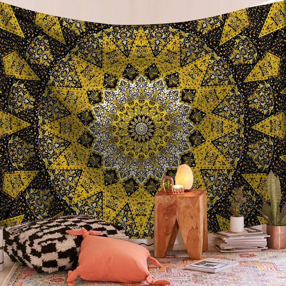 HKM-722835 Rectangle Plush Wall Tapestry - European Classical Design for Living Room, Bedroom, and Study