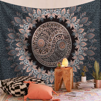 HKM-722835 Rectangle Plush Wall Tapestry - European Classical Design for Living Room, Bedroom, and Study