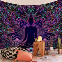 HKM-722835 Rectangle Plush Wall Tapestry - European Classical Design for Living Room, Bedroom, and Study
