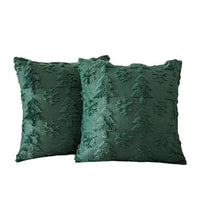 HKM-722899 Plush Snowflake Decorative Throw Pillowcase for Holiday and Festive Home Accents
