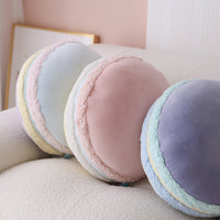 HKM-723283 Nordic Spliced Winter Maca Pillow - Large & Small in Vibrant Colors