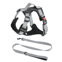 HKM-723347 Rope Vest Dog Chest Strap with Hand Holding Rope in Multiple Color Options