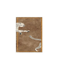 HKM-723475 American Retro Leopard Crystal Velvet Carpet in Various Sizes and Shapes
