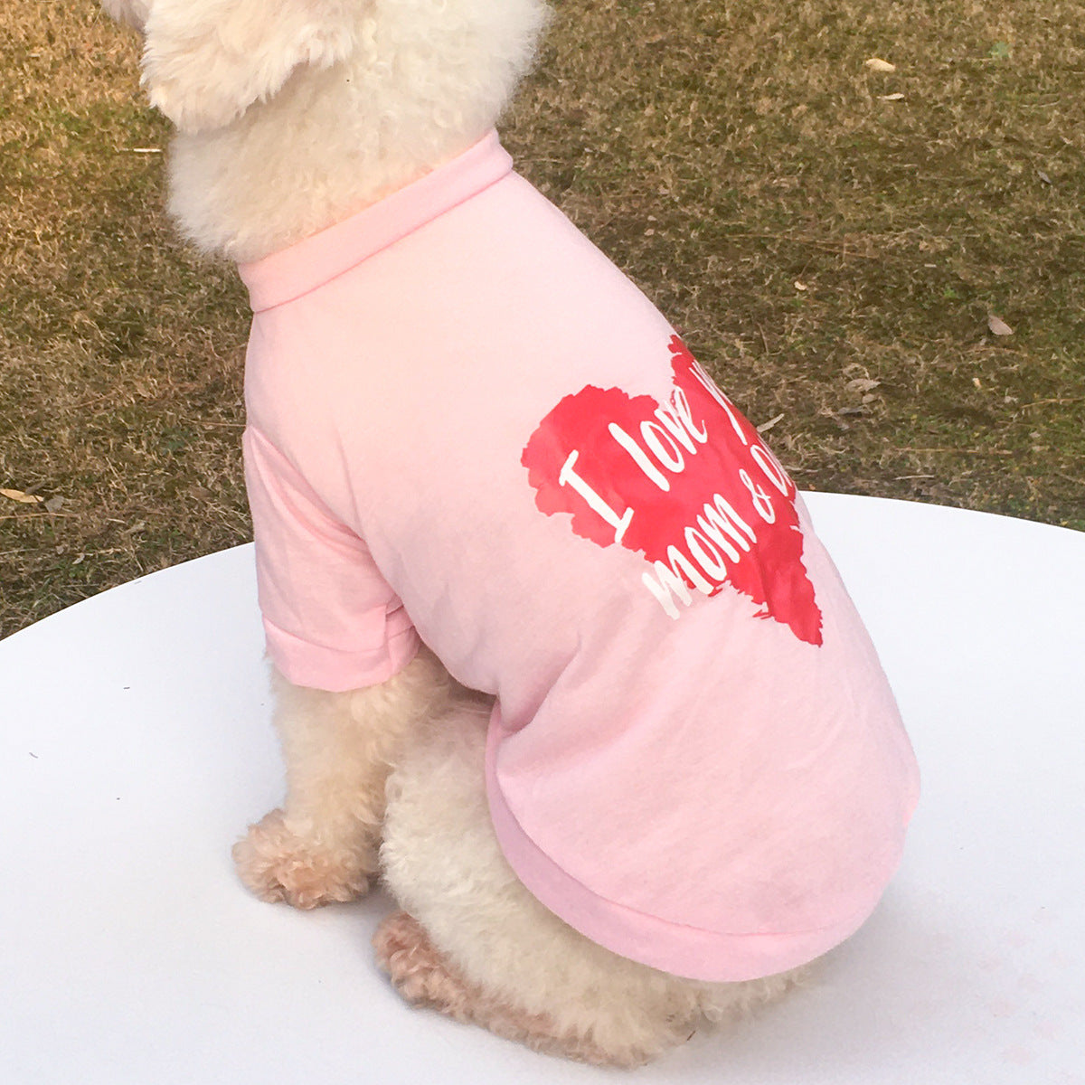 HKM-723603 Round Neck Printed Raglan Sleeve T-Shirt for Dogs in Various Colors