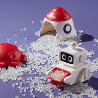 HKM-723731 Space Theme Brain Teaser Puzzle Toy - Road Builder Maze Game for Kids 5 Years and Up