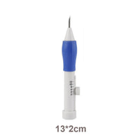 HKM-723987 Magic Embroidery Pen Set with 3 Interchangeable Needles - DIY Craft Tool