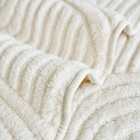 HKM-724051 Thick Non-Slip Plush Sofa Cushion in Striped and Solid Colors - Custom Sizes Available