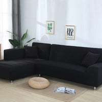 HKM-724371 Floral Modern Polyester Slipcover for Double Seat Sofa with Geometric Pattern