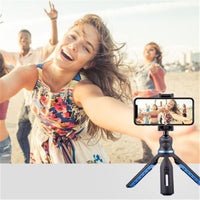 HKM-724371 Universal Desktop Tripod for Mobile Phones and Tablets, Compatible with iPhone and P30 Models, Adjustable Lazy Bracket, Plastic/Aluminum Alloy Material