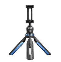 HKM-724371 Universal Desktop Tripod for Mobile Phones and Tablets, Compatible with iPhone and P30 Models, Adjustable Lazy Bracket, Plastic/Aluminum Alloy Material