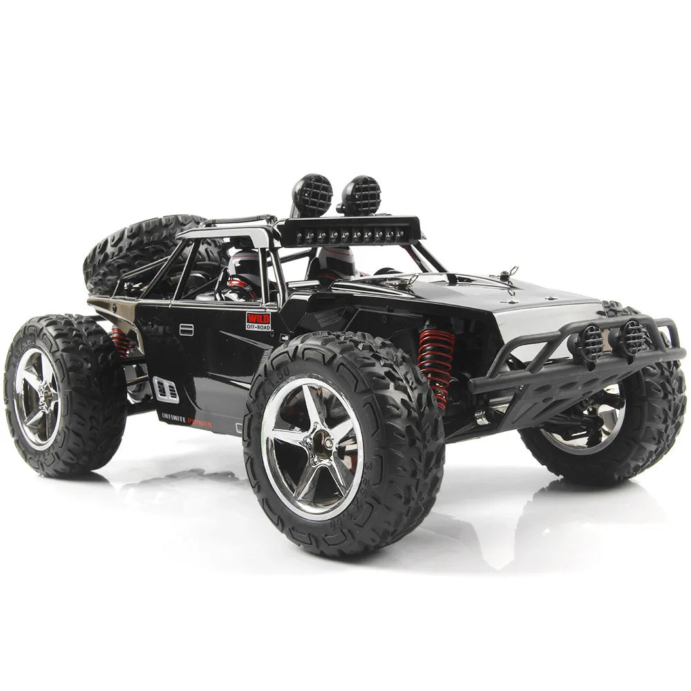 HKM-724563 High-Speed 1:12 4WD Off-Road Remote Control Car with Hydraulic Suspension and 30KM/H Speed