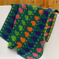 HKM-724563 Soft Absorbent Cotton Bath Towel in Milky White, Vintage Green, and Ginger Pear Variants - Available Individually or in Sets