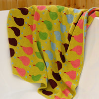 HKM-724563 Soft Absorbent Cotton Bath Towel in Milky White, Vintage Green, and Ginger Pear Variants - Available Individually or in Sets