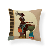 HKM-724691 Cotton and Linen 45x45cm Cushion Cover - Soft and Versatile Decorative Pillow Case
