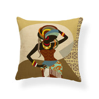HKM-724691 Cotton and Linen 45x45cm Cushion Cover - Soft and Versatile Decorative Pillow Case