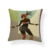 HKM-724691 Cotton and Linen 45x45cm Cushion Cover - Soft and Versatile Decorative Pillow Case