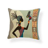 HKM-724691 Cotton and Linen 45x45cm Cushion Cover - Soft and Versatile Decorative Pillow Case