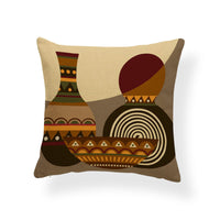 HKM-724691 Cotton and Linen 45x45cm Cushion Cover - Soft and Versatile Decorative Pillow Case