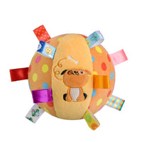 HKM-724755 Pet Dog Vocal Plush Toy Ringing Bell Ball