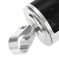 HKM-724883 Waterproof Bluetooth Motorcycle Speaker with FM Radio and Adjustable Bracket