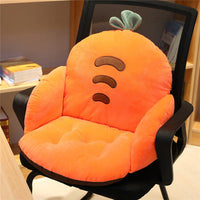 HKM-725139 Cartoon-Themed Plush Chair Cushion for Home and Office Decor, 55x35 cm