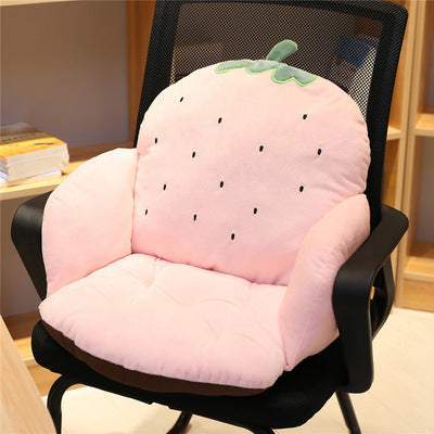 HKM-725139 Cartoon-Themed Plush Chair Cushion for Home and Office Decor, 55x35 cm
