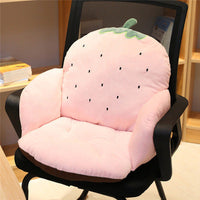 HKM-725139 Cartoon-Themed Plush Chair Cushion for Home and Office Decor, 55x35 cm