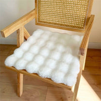 HKM-725203 Cozy Rabbit Plush Chair Cushion for Office and Home Use - Multiple Sizes Available
