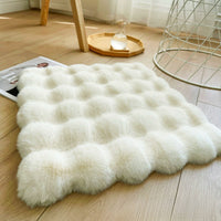 HKM-725203 Cozy Rabbit Plush Chair Cushion for Office and Home Use - Multiple Sizes Available