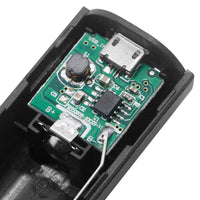 HKM-725331 Compact Detachable 18650 Battery Box - Sleek Design, USB Charging, Multiple Colors Available
