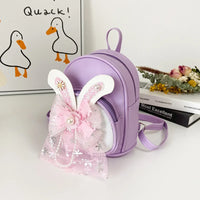 HKM-725395 Rainbow Horse Plush Backpack for Kids - 22x10x26CM, Animal Design, Perfect for School and Home Decoration