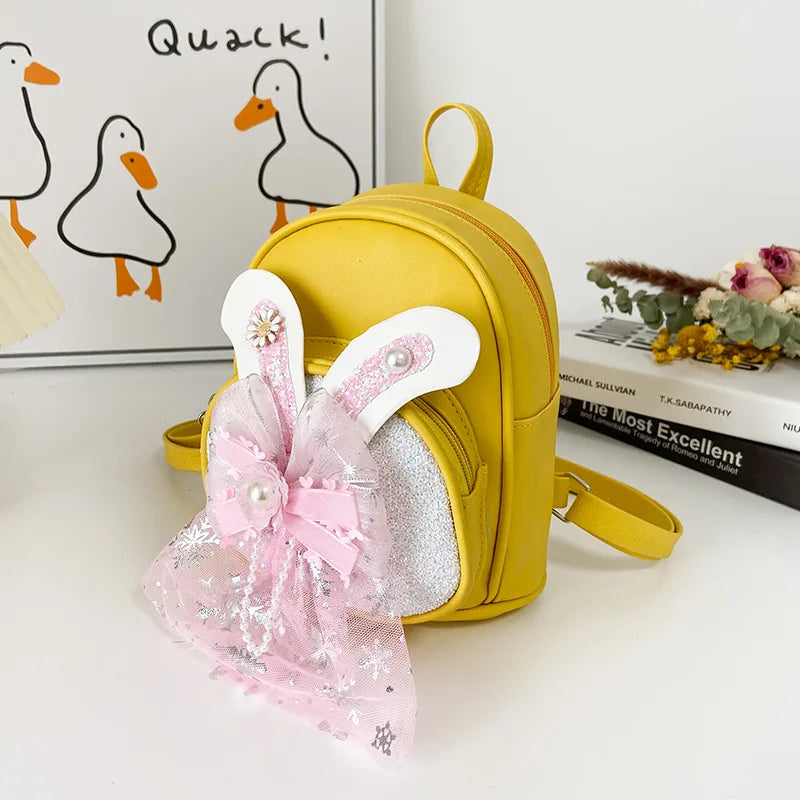 KTX-725395 Rainbow Horse Plush Backpack for Kids - 22x10x26CM, Animal Design, Perfect for School and Home Decoration