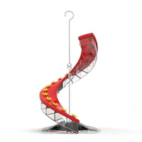 HKM-725395 Spiral Climbing Ladder Hummingbird Feeder - Durable Plastic Design, Unilateral & Bilateral Options