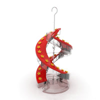 HKM-725395 Spiral Climbing Ladder Hummingbird Feeder - Durable Plastic Design, Unilateral & Bilateral Options
