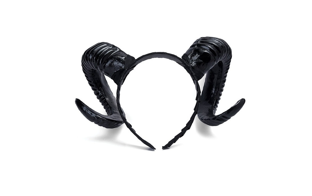 HKM-725587 Exaggerated Horn Antlers Headband for Halloween and Christmas Celebrations