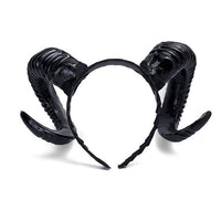 HKM-725587 Exaggerated Horn Antlers Headband for Halloween and Christmas Celebrations