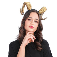 HKM-725587 Exaggerated Horn Antlers Headband for Halloween and Christmas Celebrations