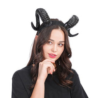 HKM-725587 Exaggerated Horn Antlers Headband for Halloween and Christmas Celebrations