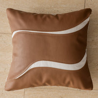 HKM-725587 New Chinese Minimalist Geometric Pattern Sofa Pillow Cases 45x45cm, Coffee Color Options