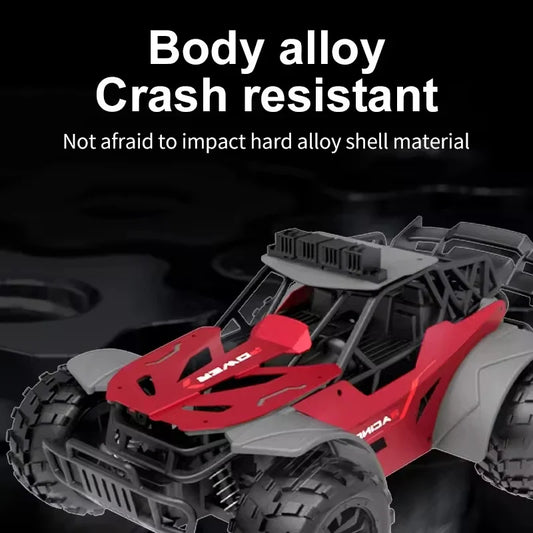 HKM-725715 Alloy High-Speed Remote Control Car for Outdoor Off-Road Climbing and Shock Resistance, Suitable for Ages 5 and Up