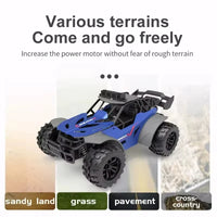 HKM-725715 Alloy High-Speed Remote Control Car for Outdoor Off-Road Climbing and Shock Resistance, Suitable for Ages 5 and Up