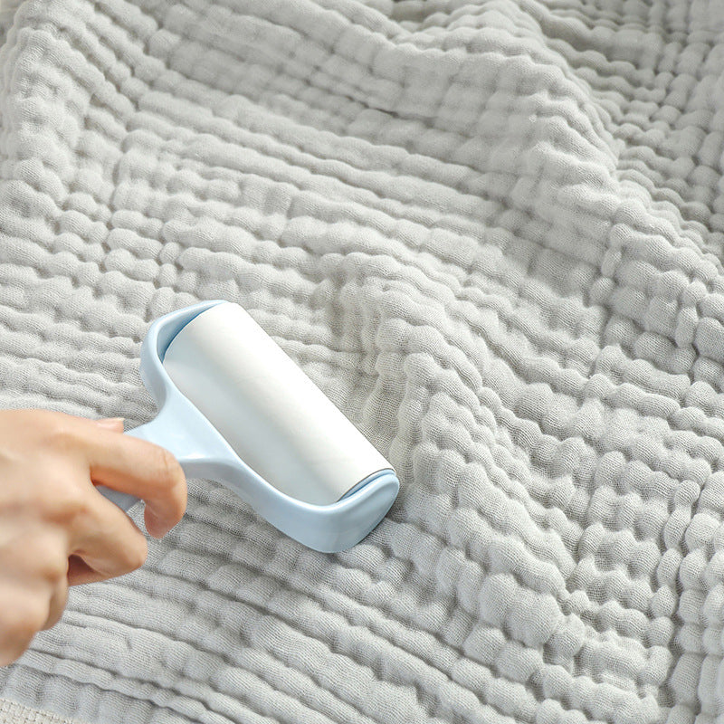 HKM-725715 Cotton 6-Layer Gauze Children's Blanket Scarf - Soft, Versatile, 105x105 cm