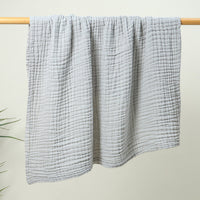 HKM-725715 Cotton 6-Layer Gauze Children's Blanket Scarf - Soft, Versatile, 105x105 cm
