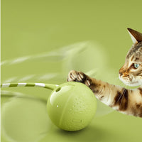 HKM-725907 Cat Ball Toys Interactive Electric Balls Pet Toy Motion Activate Ball Toy With Touch Sensor Pet Supplies Cat Playing Accessories