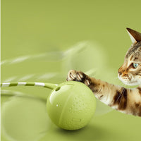 HKM-725907 Cat Ball Toys Interactive Electric Balls Pet Toy Motion Activate Ball Toy With Touch Sensor Pet Supplies Cat Playing Accessories