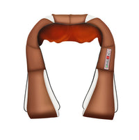 HKM-725971 U Shape Shiatsu Massager for Back, Neck & Shoulders with Infrared Heat for Home and Car Use